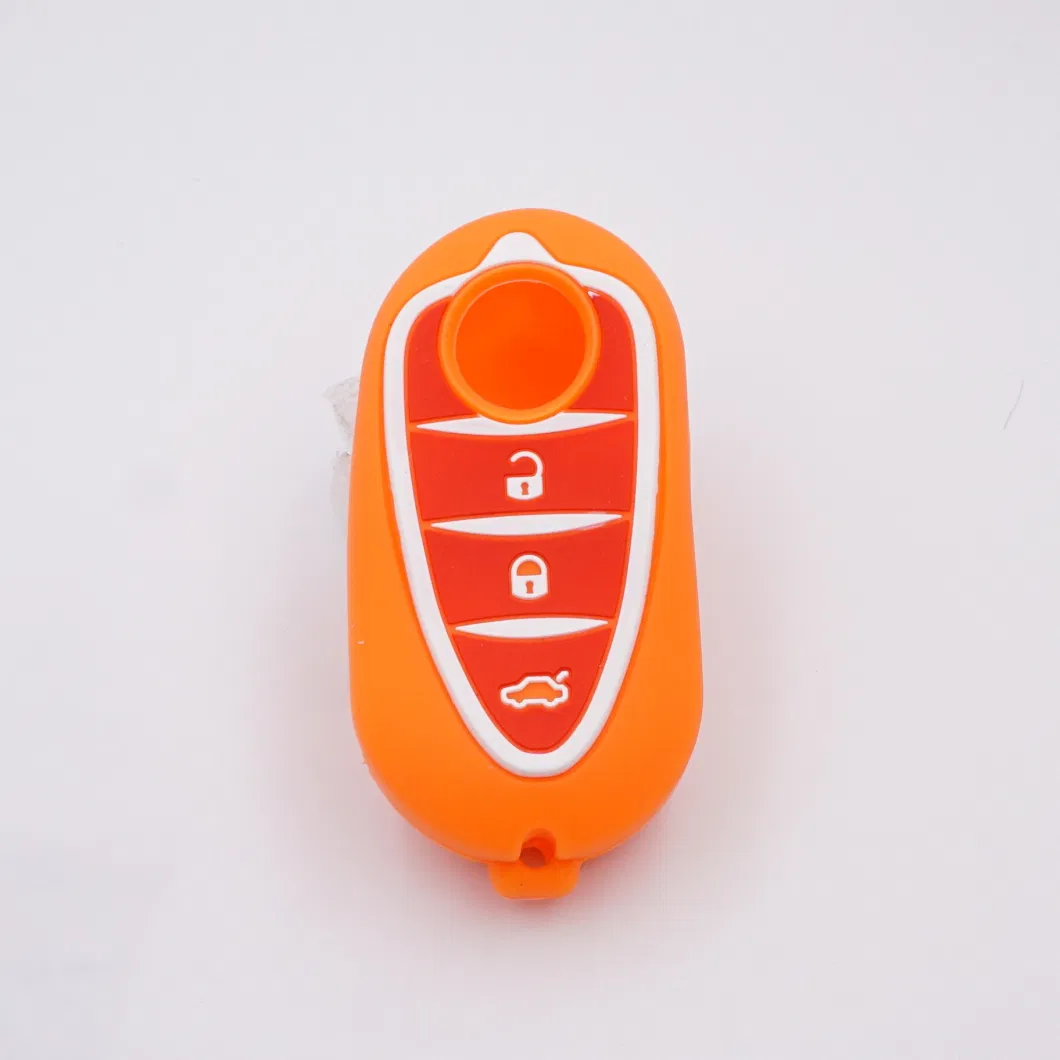 Silicone Car Key Holder 3 Buttons for Alpha Romeo