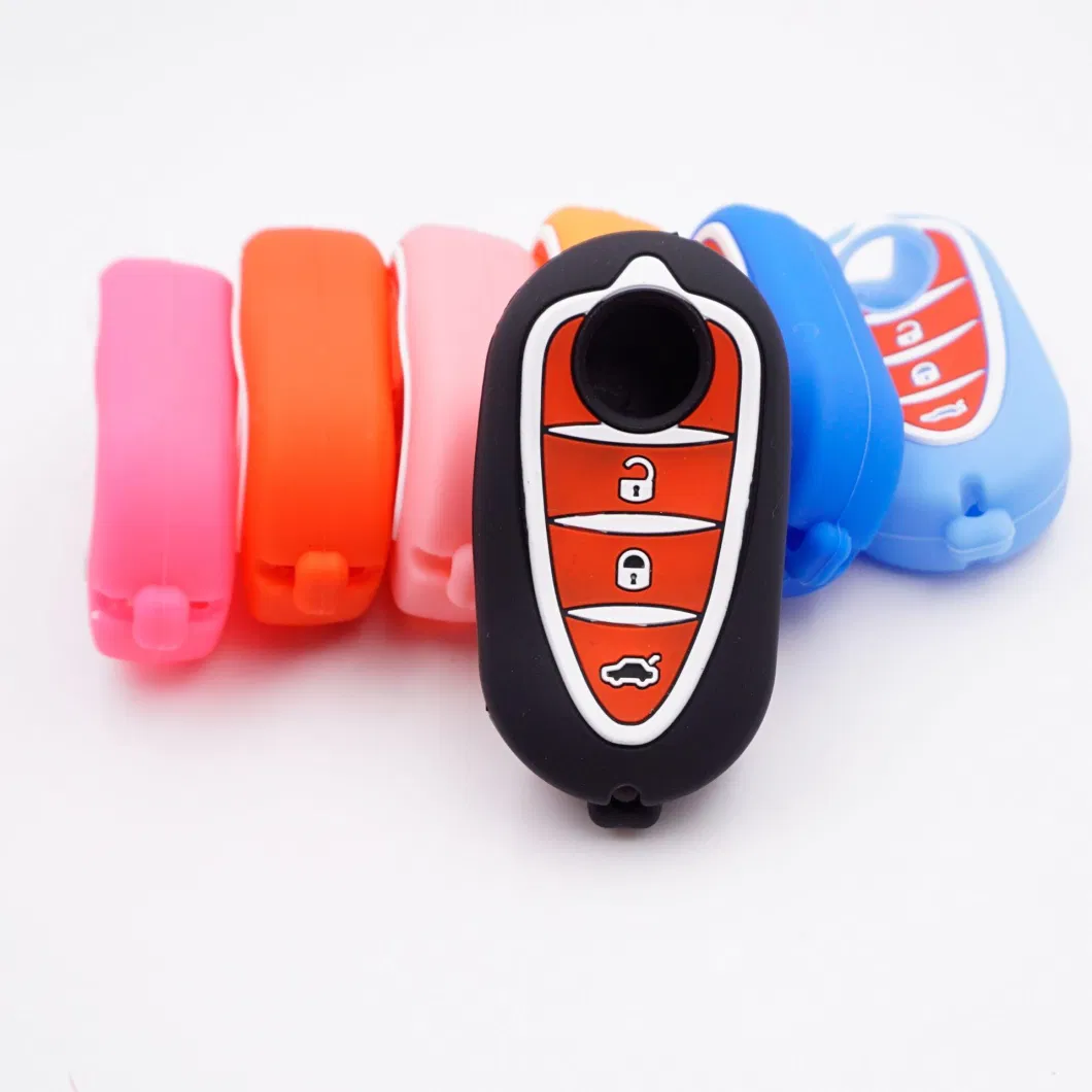 Silicone Car Key Holder 3 Buttons for Alpha Romeo